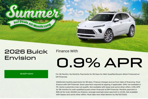 Summer Saving With Buick!