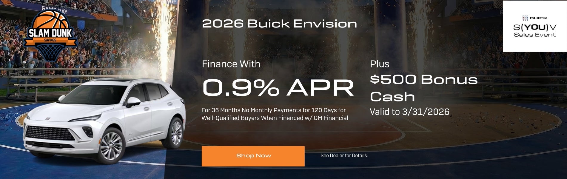 Buick Envision Offer