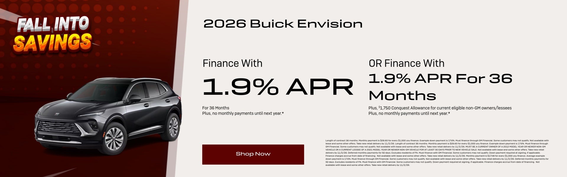 Receive your special offer! 