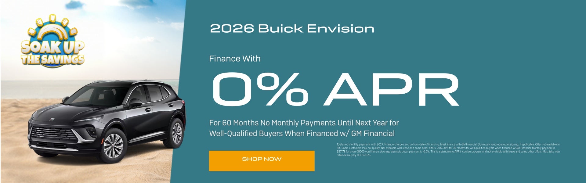 Buick Envision Financing 