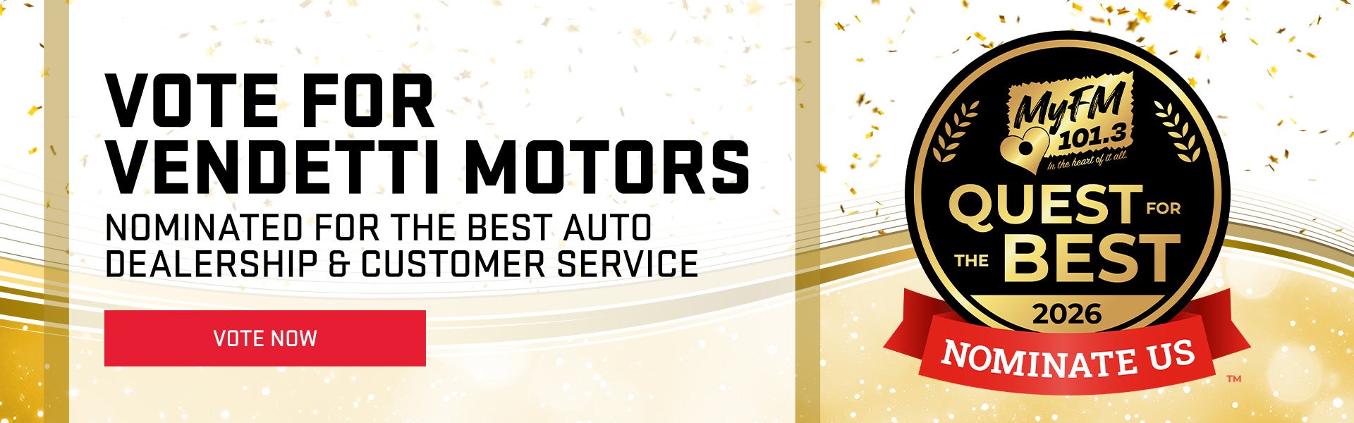 Vote Us For Being The Best!